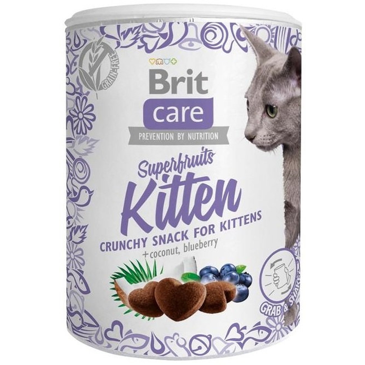 Brit Care kārums kaķēniem Superfruits 100g - Produkta attēls