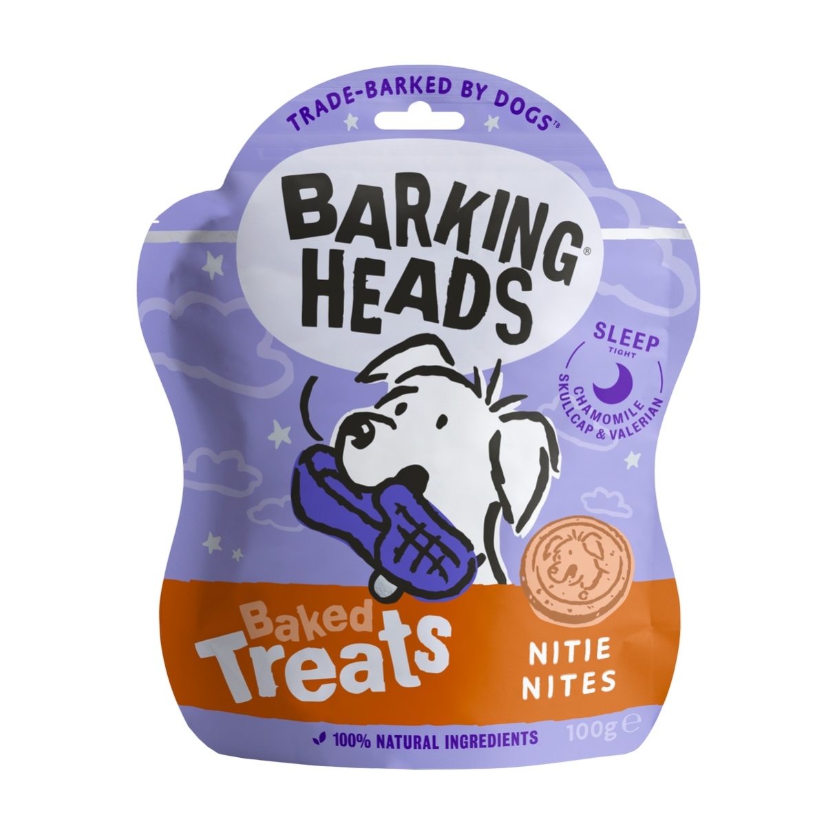 Barking Heads Nitie Nities delikatese suņiem, 100 g - Produkta attēls