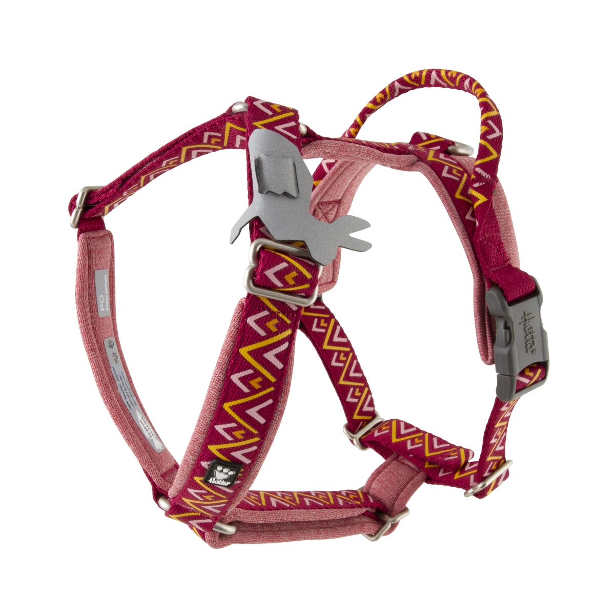 HURTTA Razzle-Dazzle Y-harness krūšu siksna 45-55 cm sarkana - Produkta attēls 1