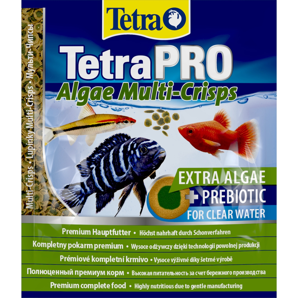 Tetra Algae Multi barība-kraukšķi zivīm, 12g - Produkta attēls