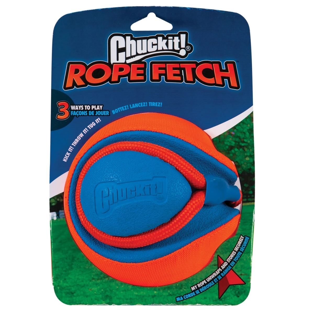 CHUCKIT Rope Fetch rotaļlieta suņiem - Produkta attēls