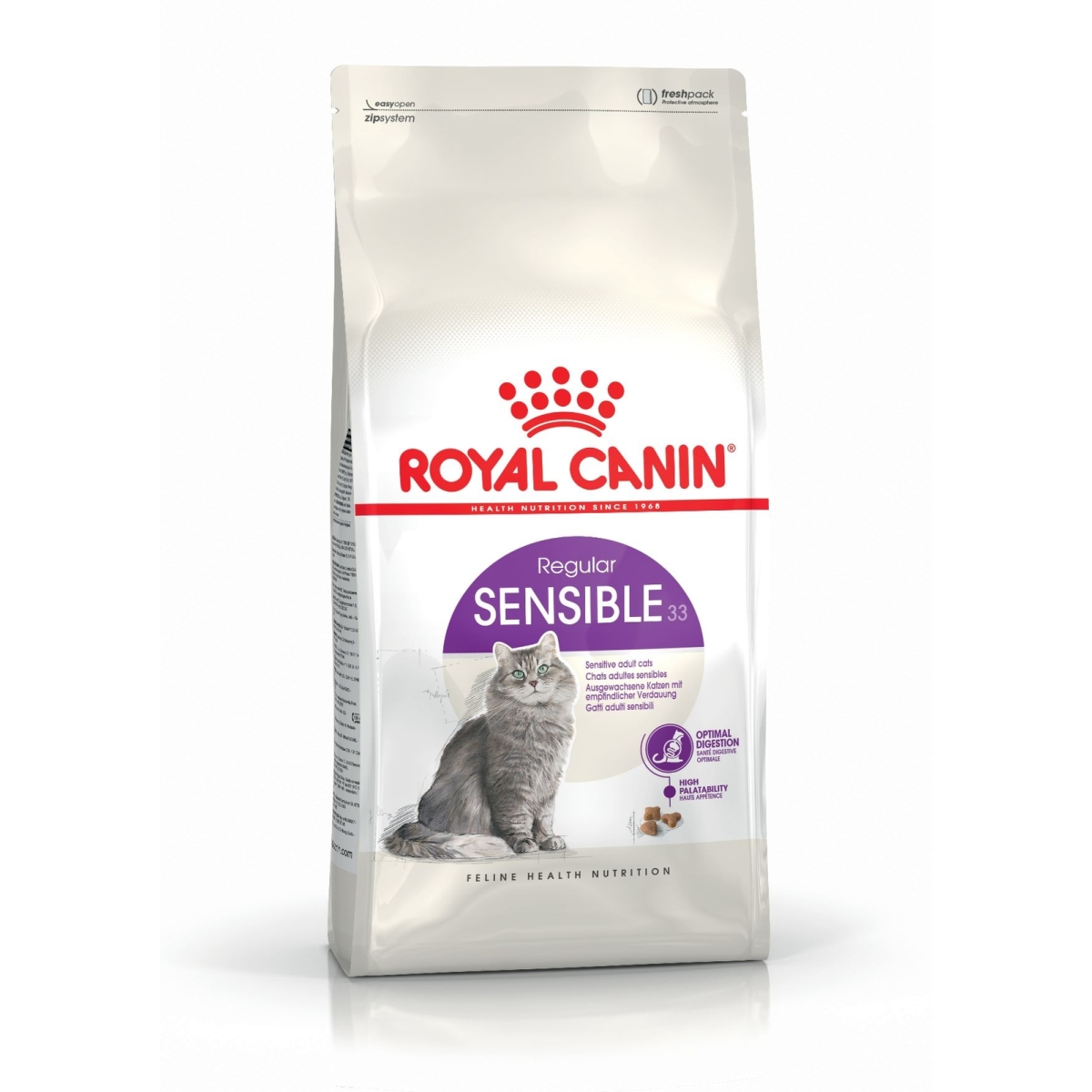 ROYAL CANIN Sensible sausā barība kaķiem, 400g - Produkta attēls