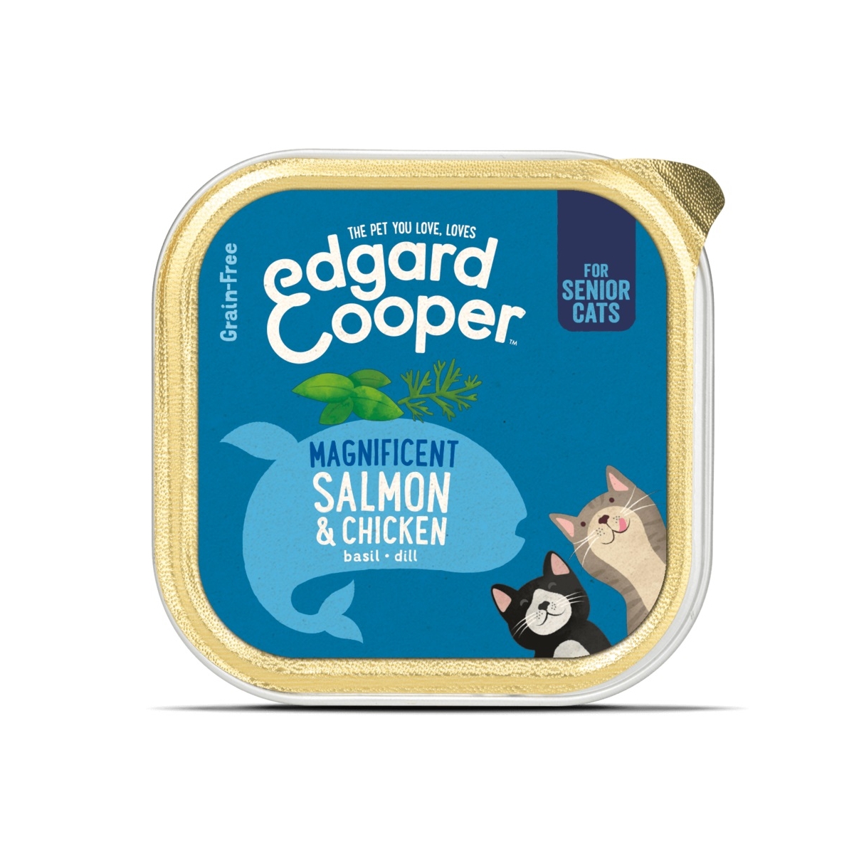 EDGARD COOPER Magnificent (8+) ar lasi un vistas gaļu, 85 g - Produkta attēls