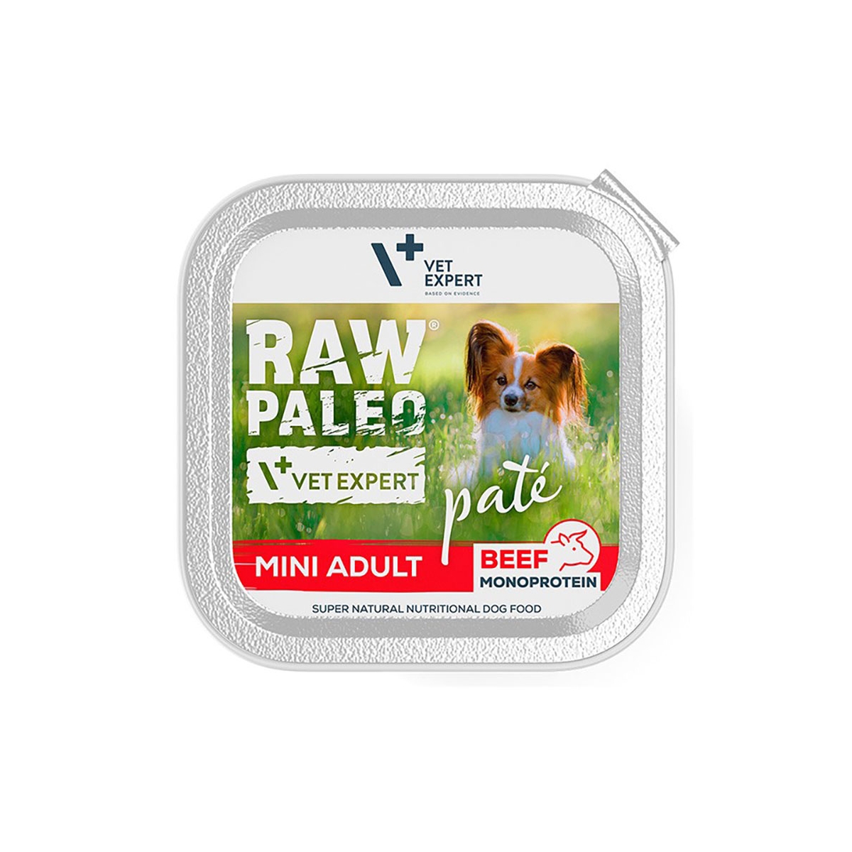 RAW PALEO Mini pastēte suņiem, liellops, 150g - Produkta attēls 1