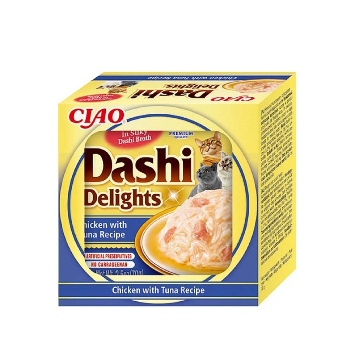 CHURU Dashi Delights gardums kaķiem, vista/tuncis 70g