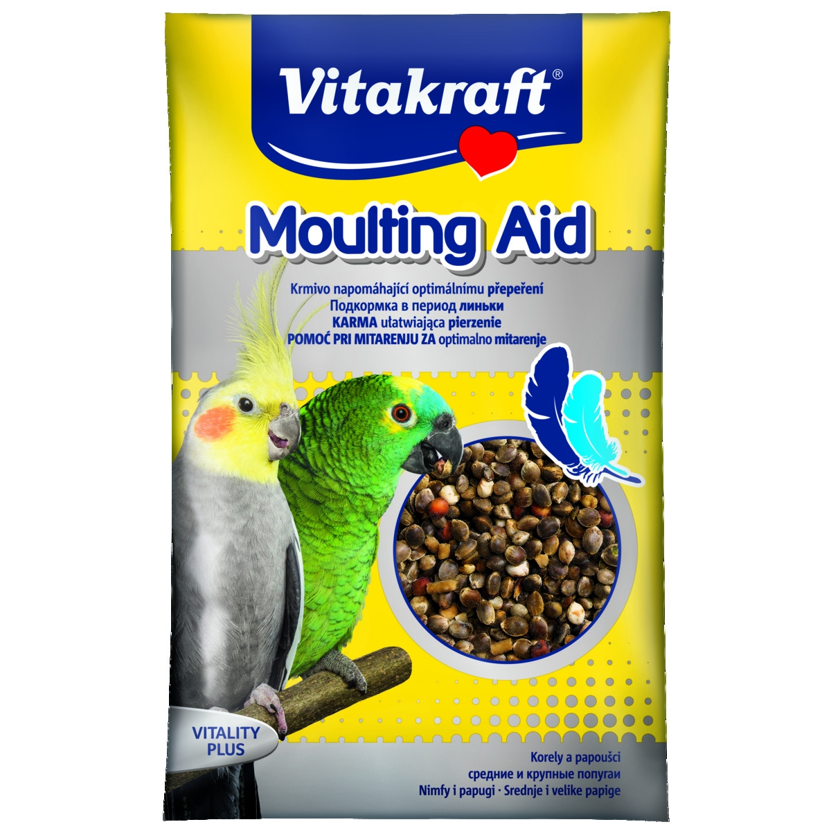 VITAKRAFT Moulting Aid papildbarība papagaiļiem 25g - Produkta attēls