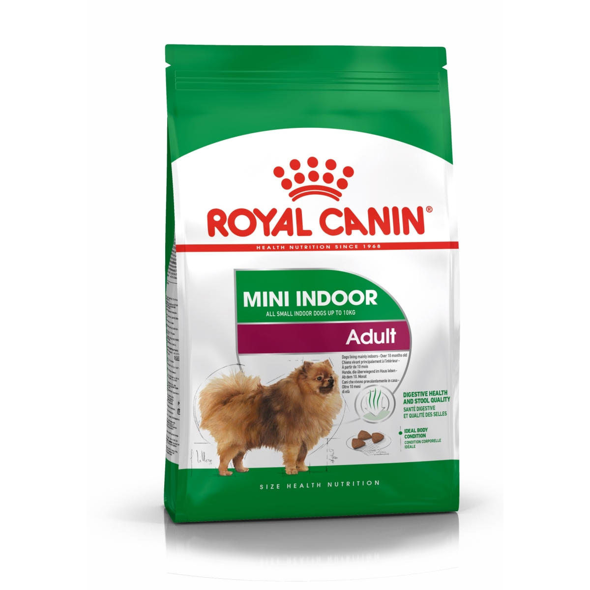 Royal Canin Indoor sausā barība suņiem, 1,5kg - Produkta attēls