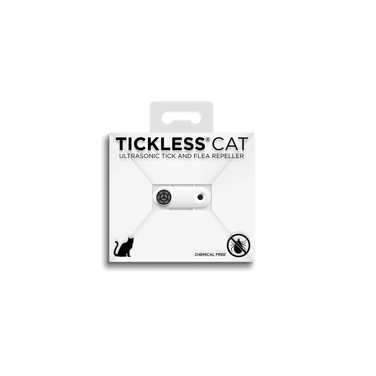 Tickless cat ultrask.repel. ierīce balta (usb)