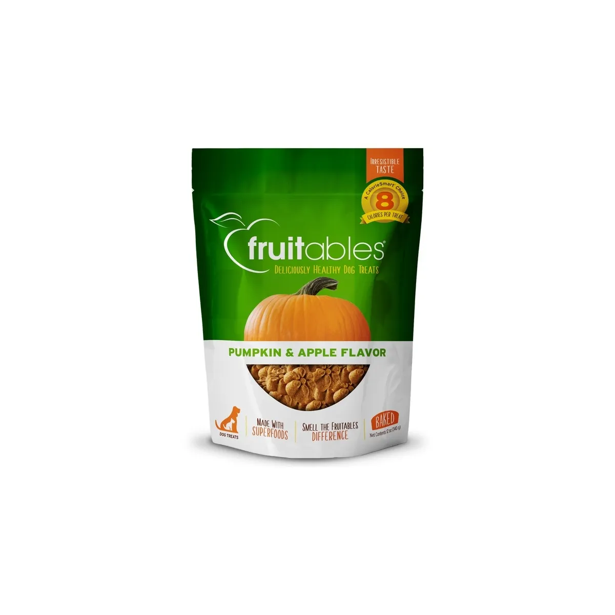 FRUITABLES gardums suņiem ķirbis/ābols, 200g - Produkta attēls 1