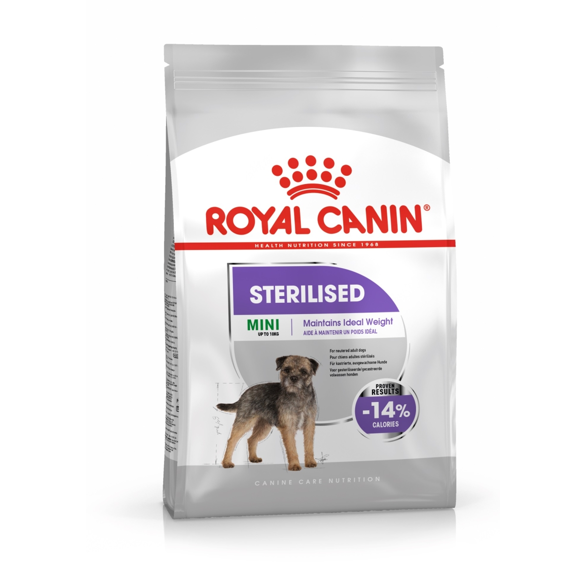 Royal Canin Sterilised Mini sausā barība suņiem, 1kg - Produkta attēls