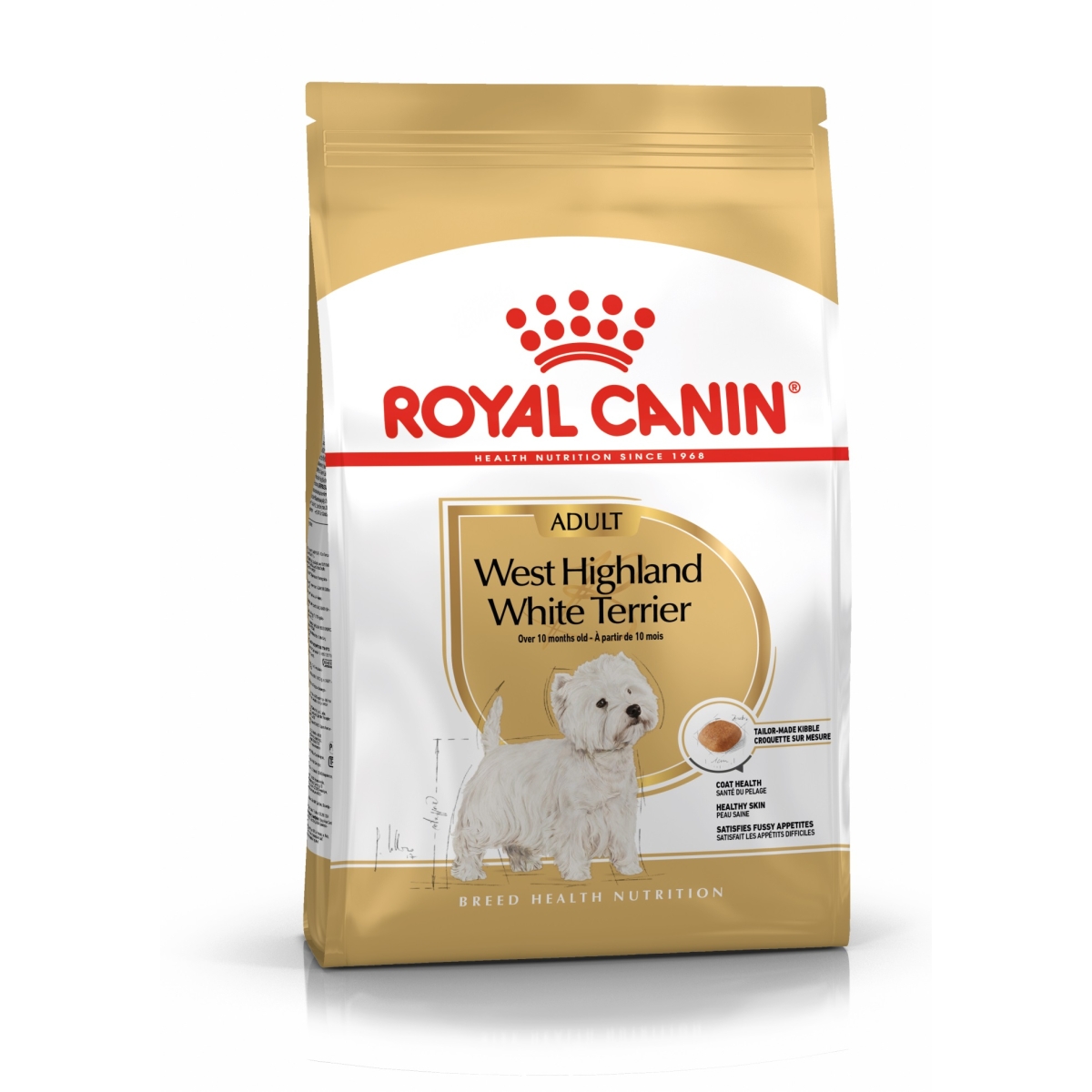 ROYAL CANIN sausā barība Vesthailendas baltajam terjeram, 1,5kg - Produkta attēls