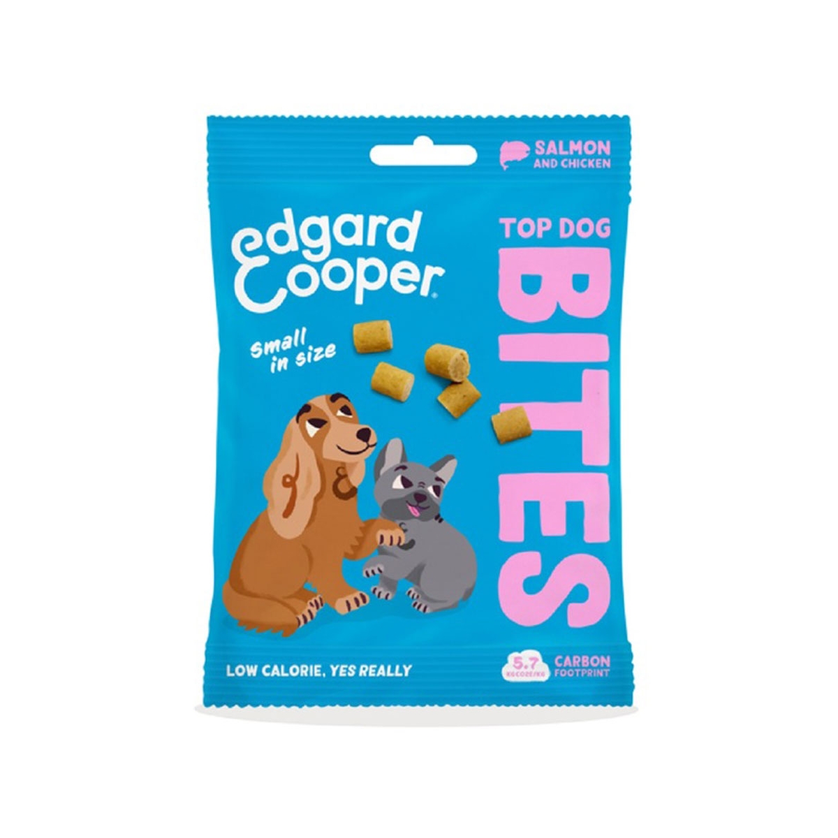 EDGARD COOPER Bites kārumi suņiem lasis/vista, S, 50g