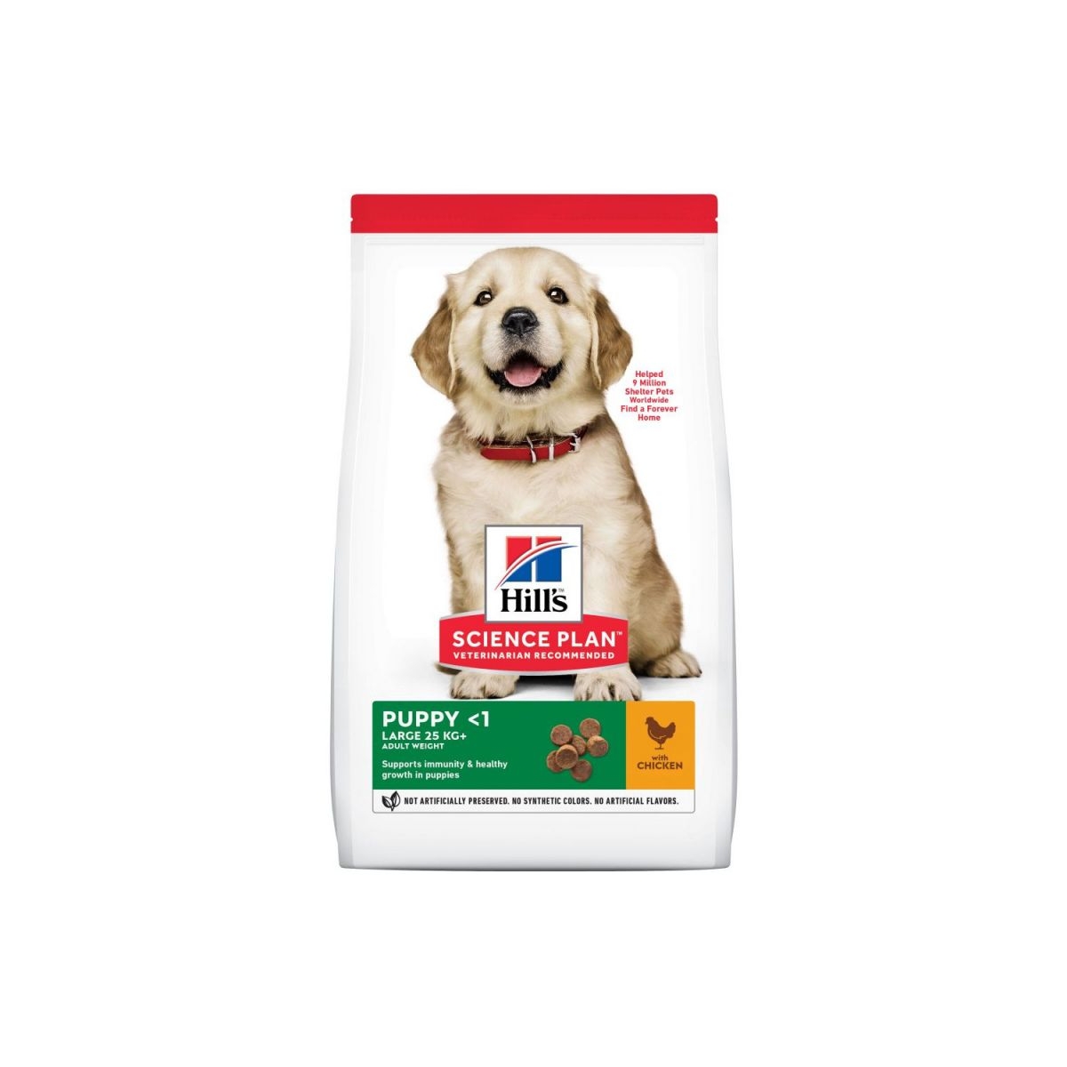 HILL'S SP Large Puppy sausā barība kucēniem,vista, 16kg - Produkta attēls