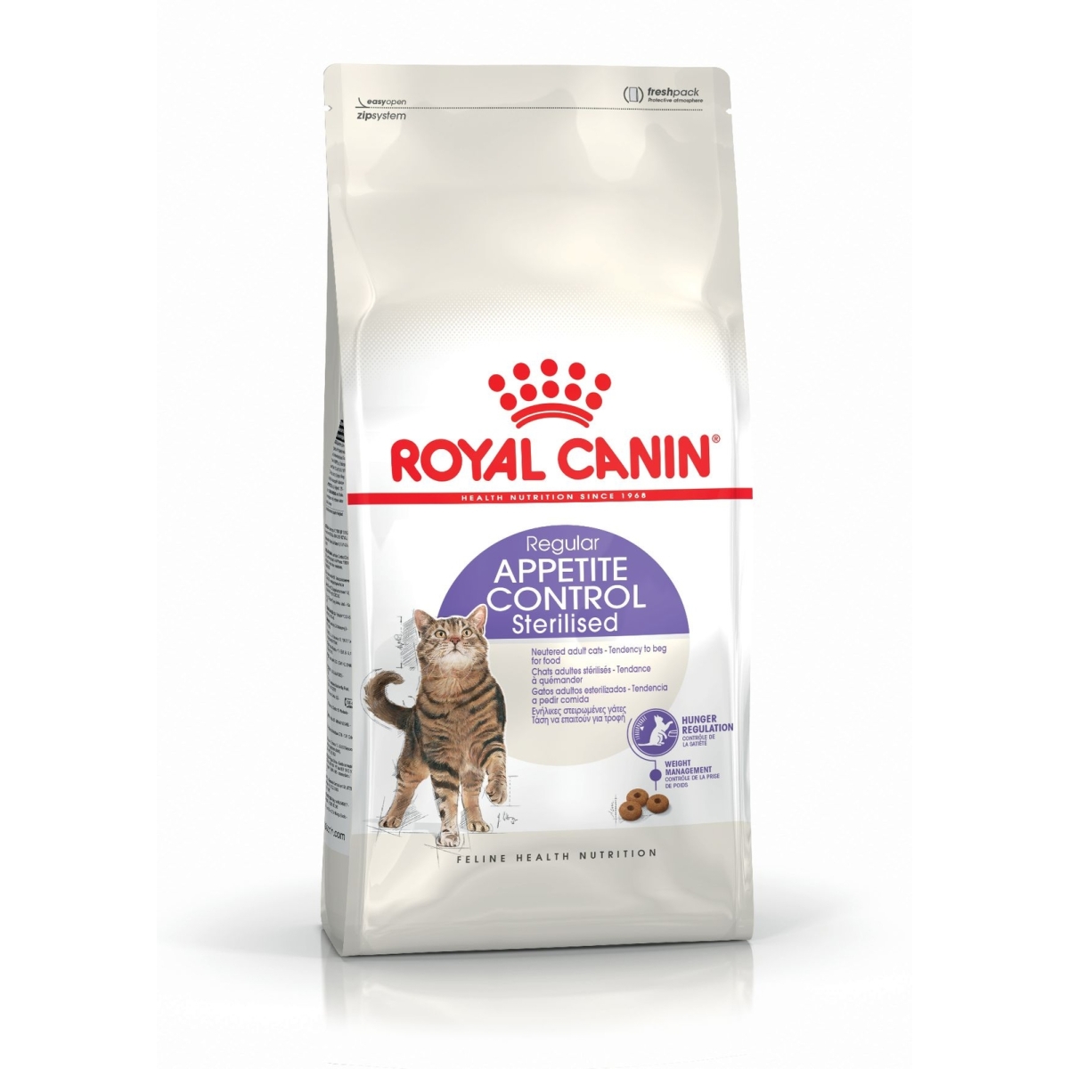 Royal Canin Steril. Appetite Control sausā barība kaķiem, 2kg - Produkta attēls