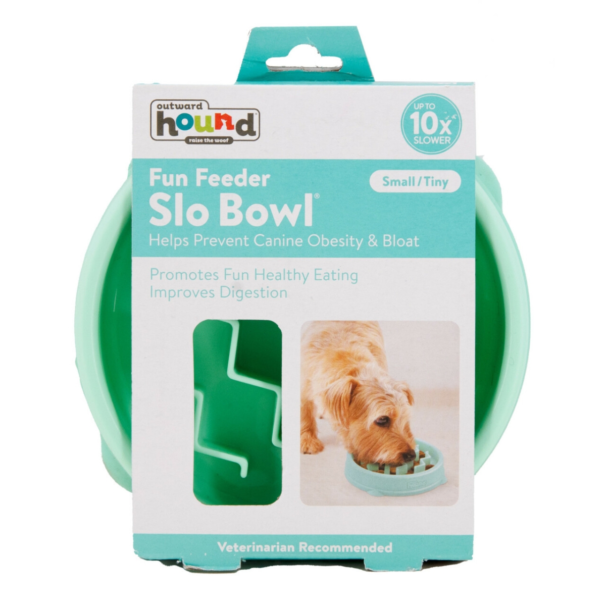 Outward Hound Fun Feeder lēnās ēšanas bļoda, S - Produkta attēls