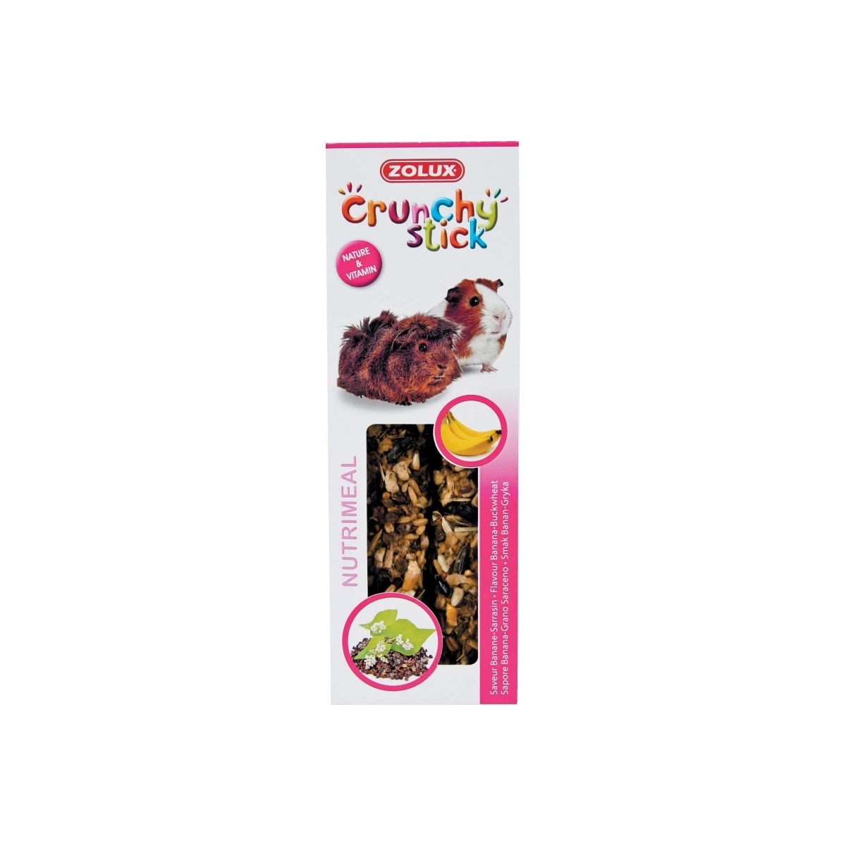 ZOLUX Crunchy Stick gardums jūrascūciņām 115g - Produkta attēls