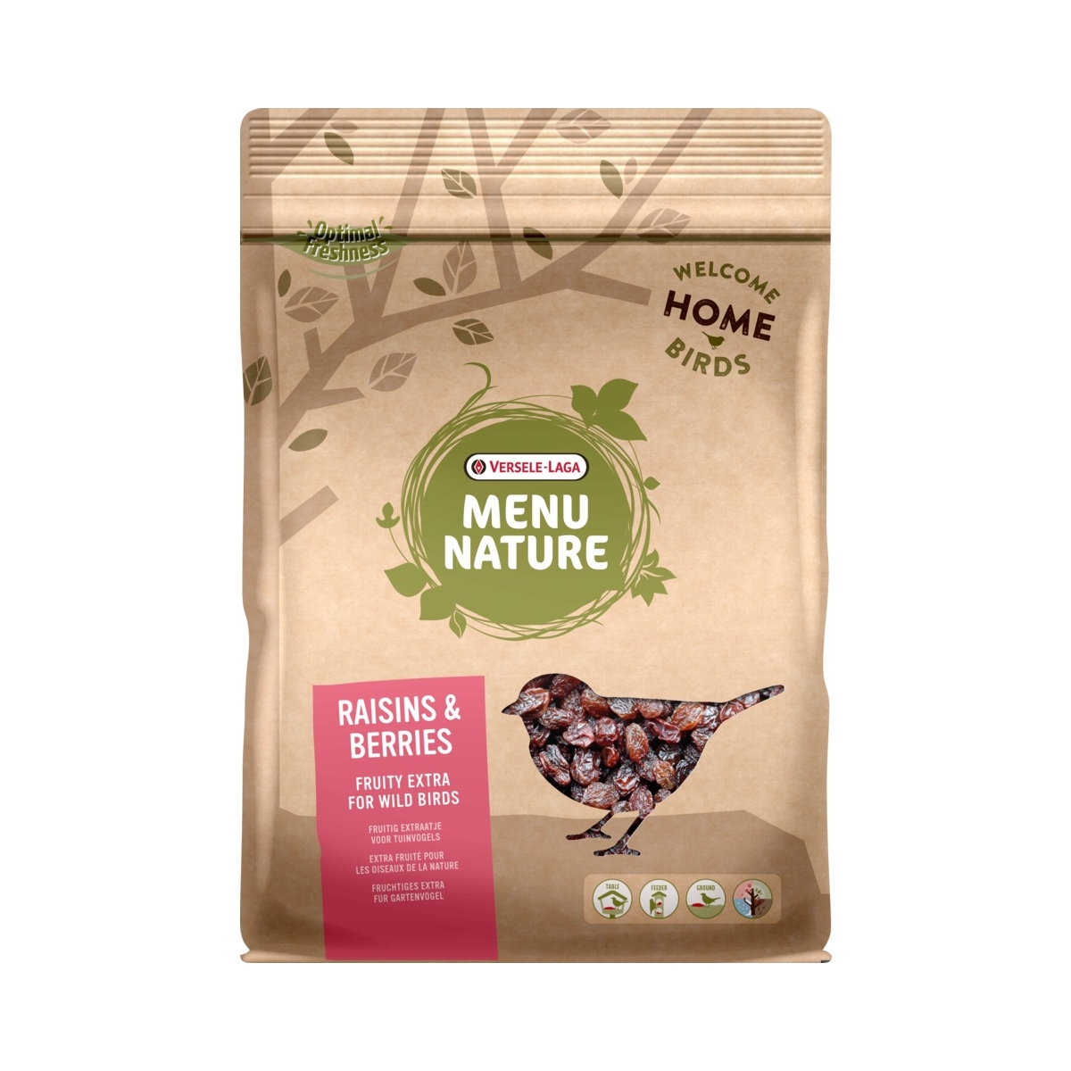 Versele-Laga Raisin&Berries barība putniem, 600 g - Produkta attēls