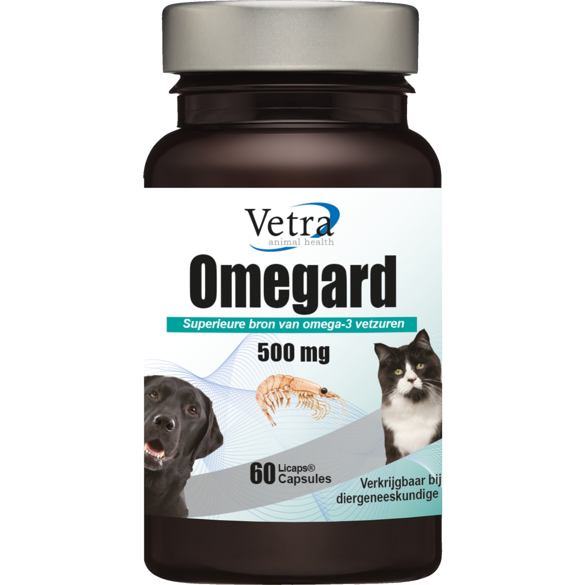 VETRA OMEGARD KRILL 500MG KAPS N180 - Produkta attēls