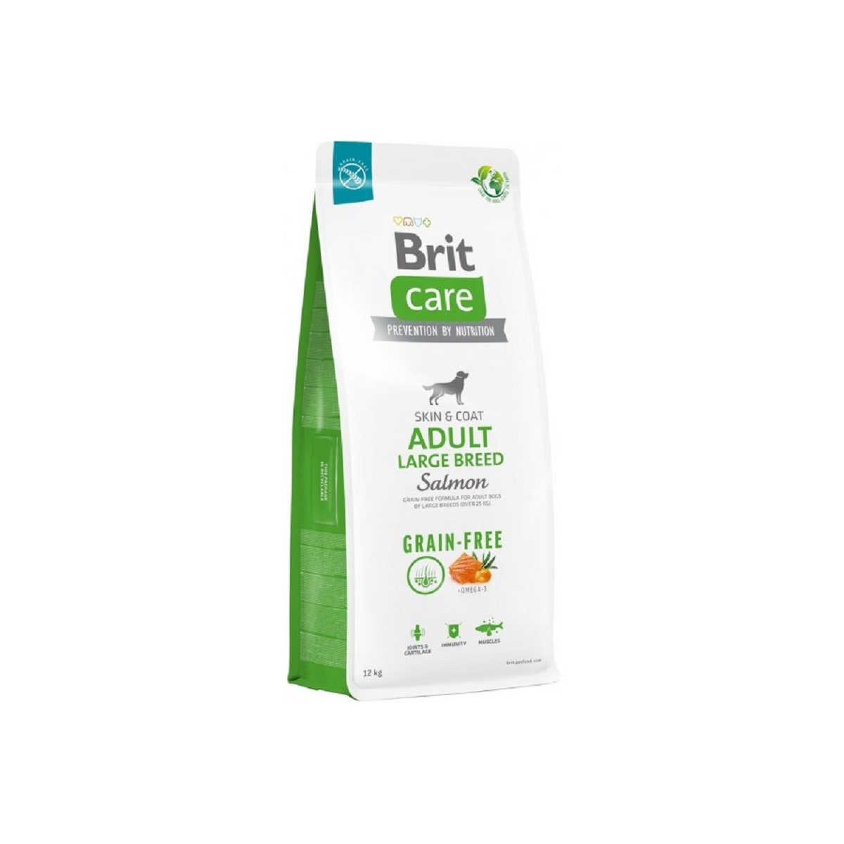 BRIT Care Large sausā barība suņiem, lasis, 12kg - Produkta attēls