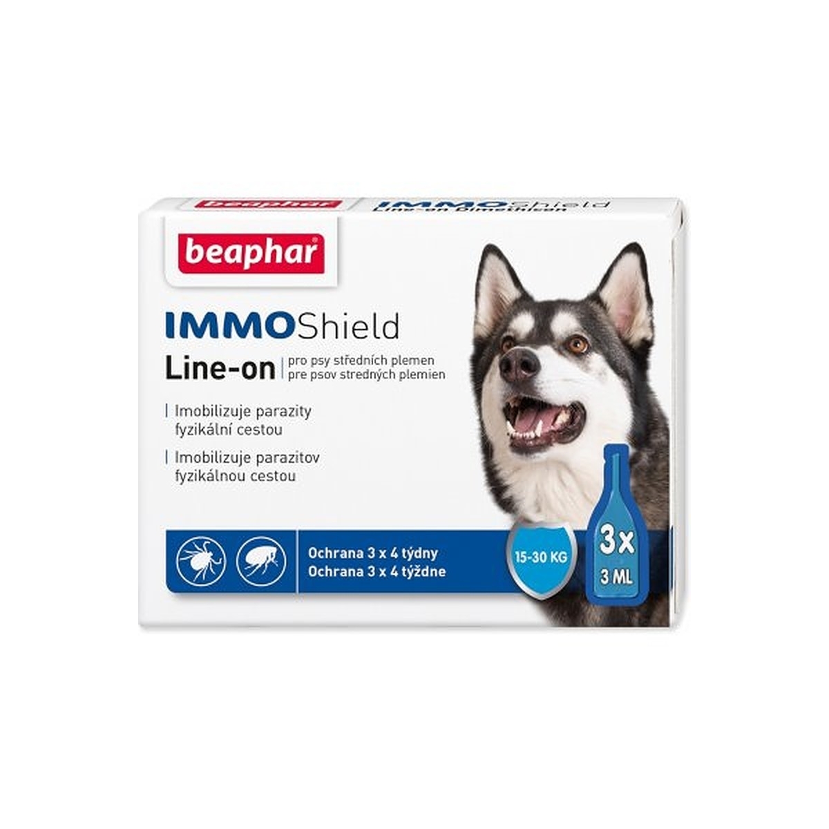 Beaphar Immo Shield Line-on suniem 3x3 ml - Produkta attēls