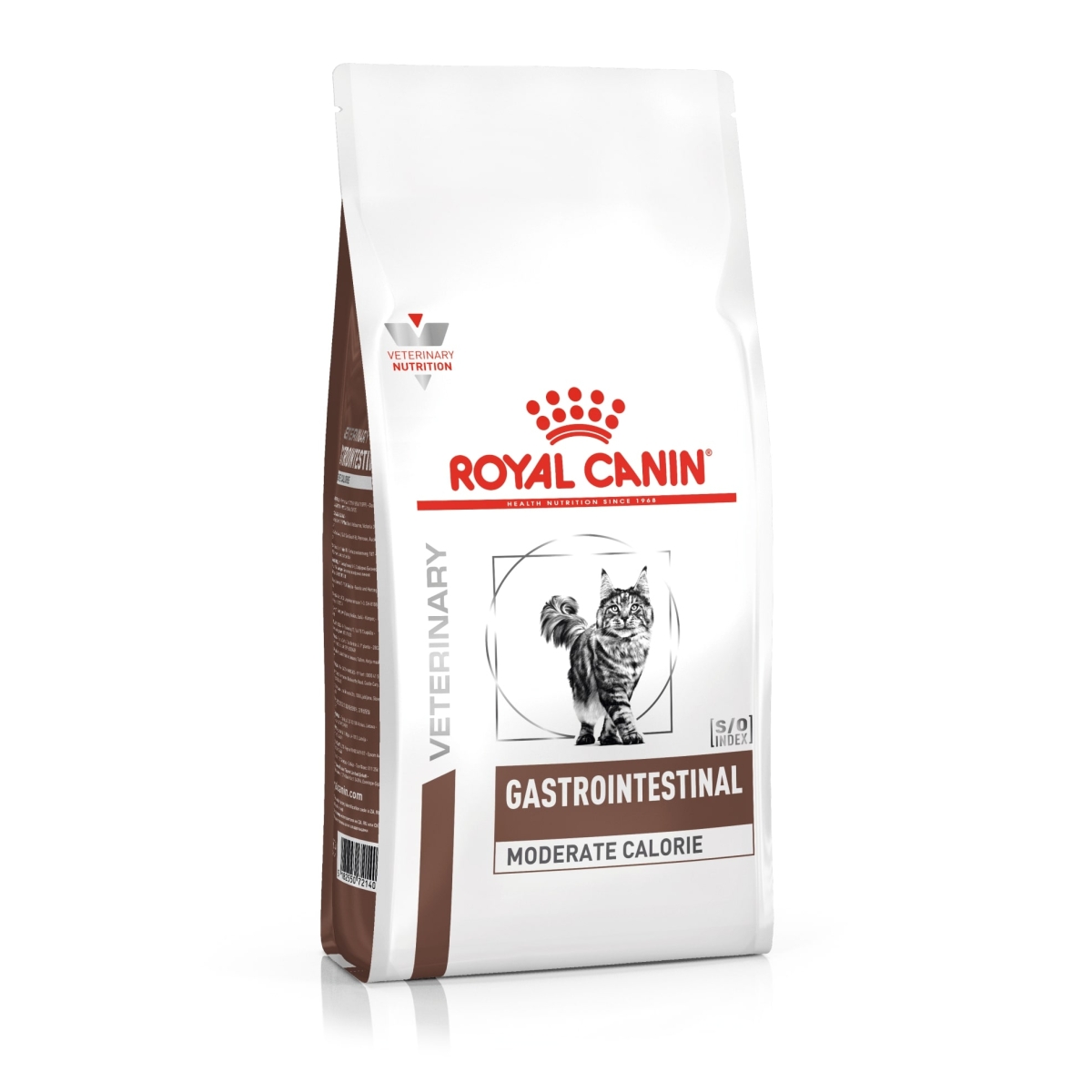 ROYAL CANIN VD GI  Moderate Calorie sausā barība kaķiem 2kg - Produkta attēls