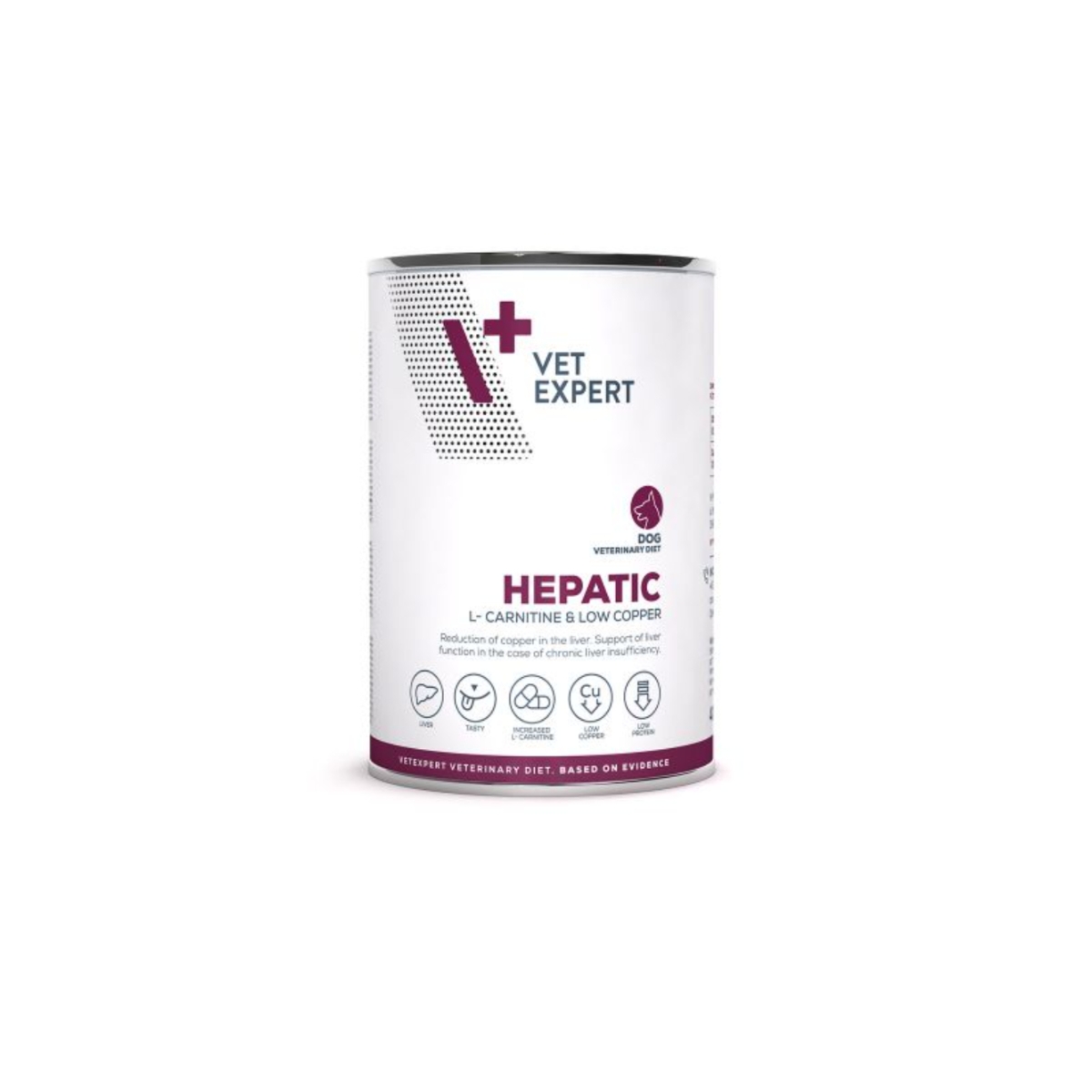 VETEXPERT VD Hepatic mitrā barība suņiem 400G - Produkta attēls