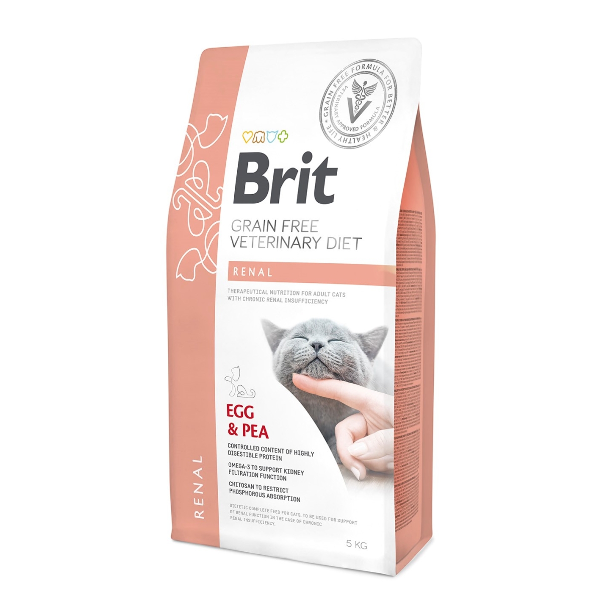 Brit GF Renal kaķiem 5 kg - Produkta attēls