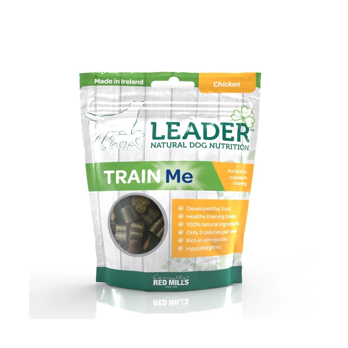 LEADER Train Me Low Calorie kārums suņiem, vista, 130 g