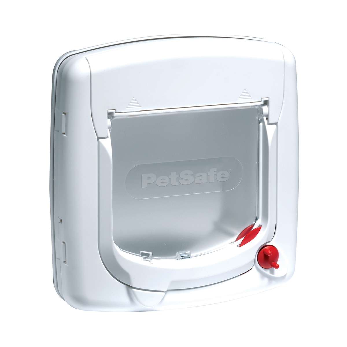 PetSafe Deluxe lūka ar 4 atslēgām, balta - Produkta attēls