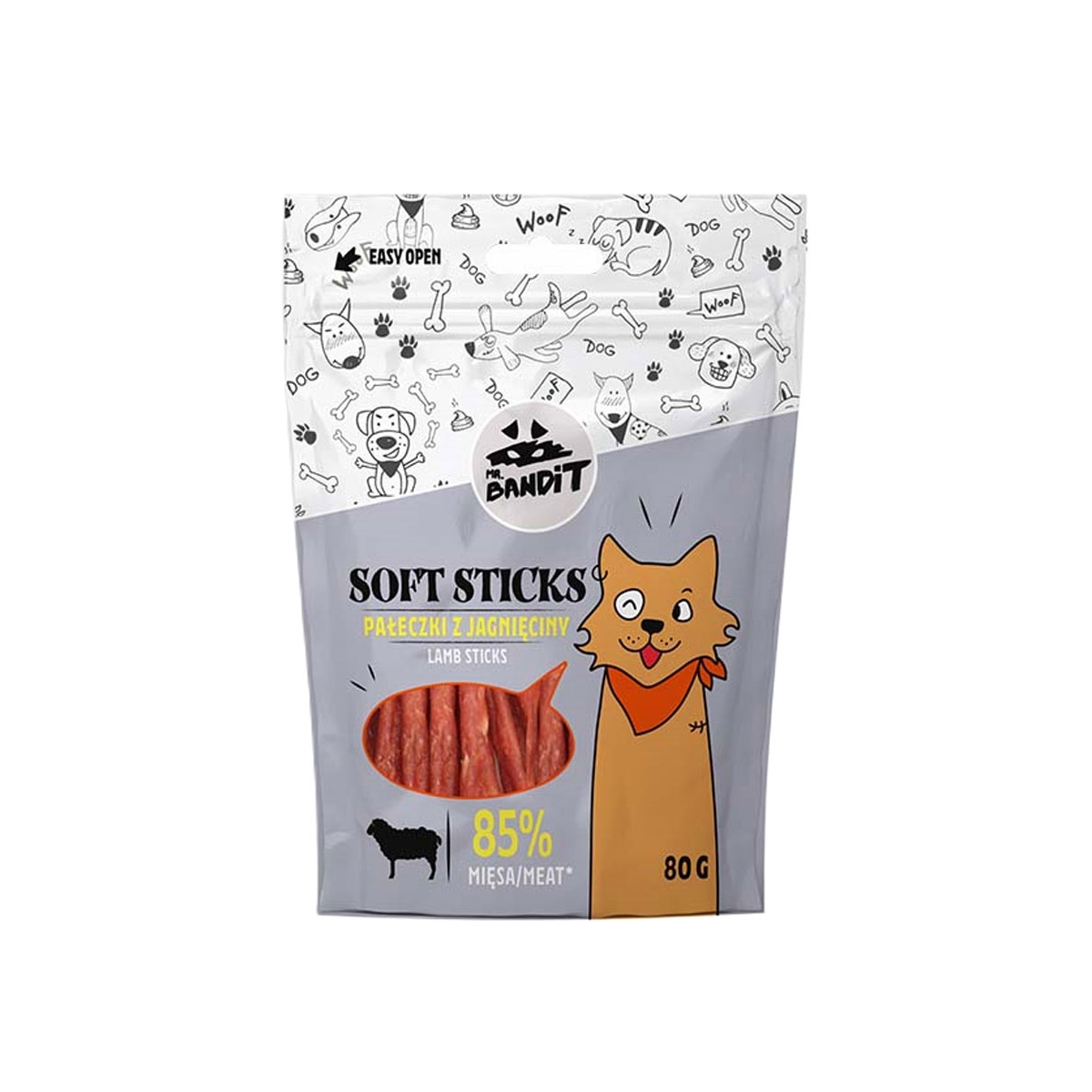 MR.BANDIT Soft Stick gardums suņiem, jērs, 80g - Produkta attēls