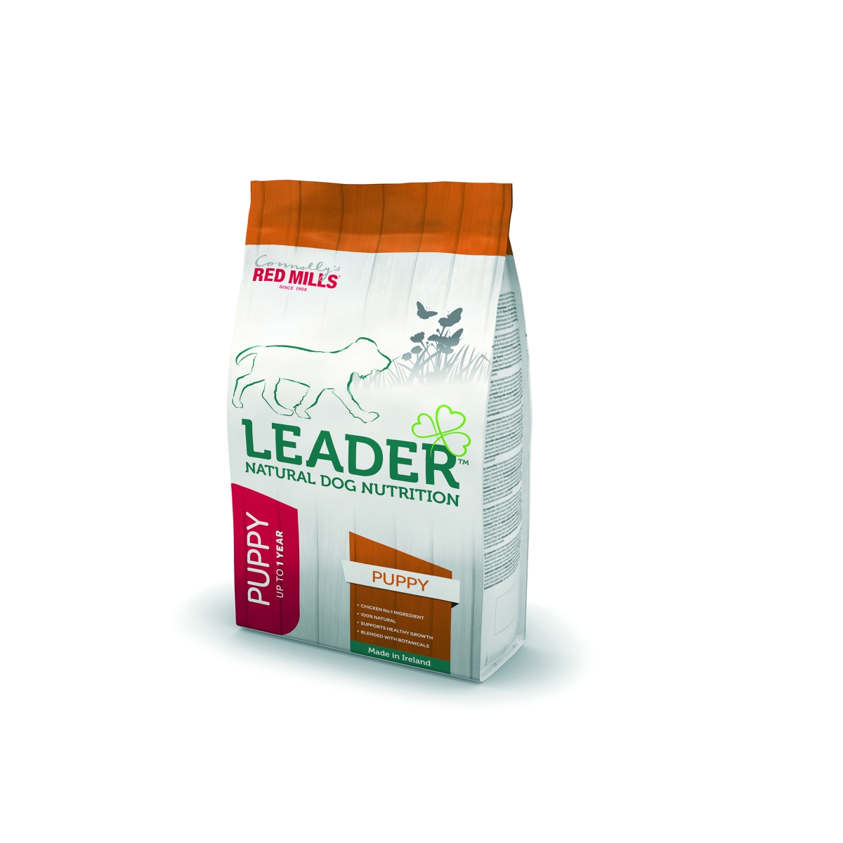 LEADER sausā barība vidējo šķirņu kucēniem, 2 kg - Produkta attēls