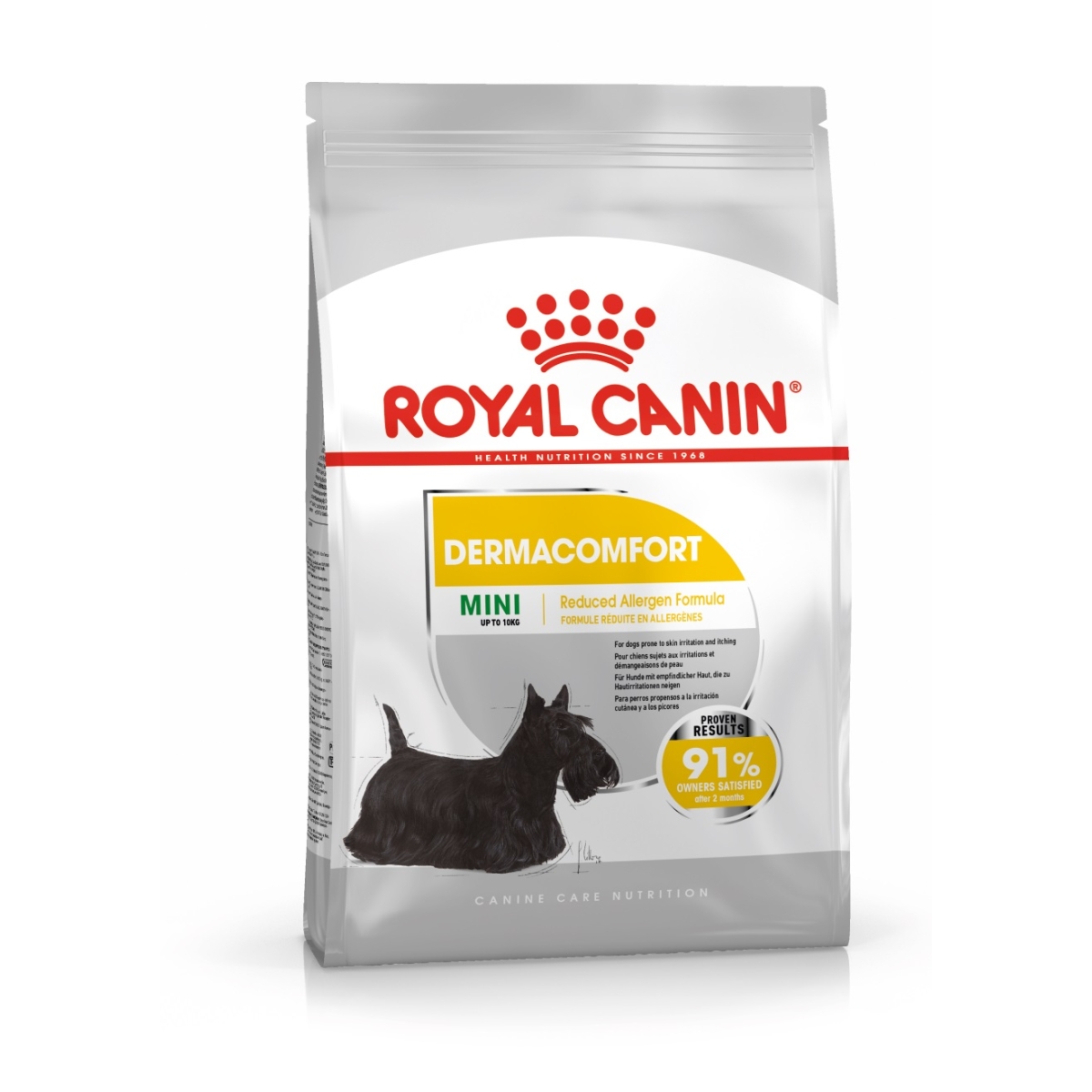 Royal Canin Derma Mini sausā barība suņiem, 3kg - Produkta attēls