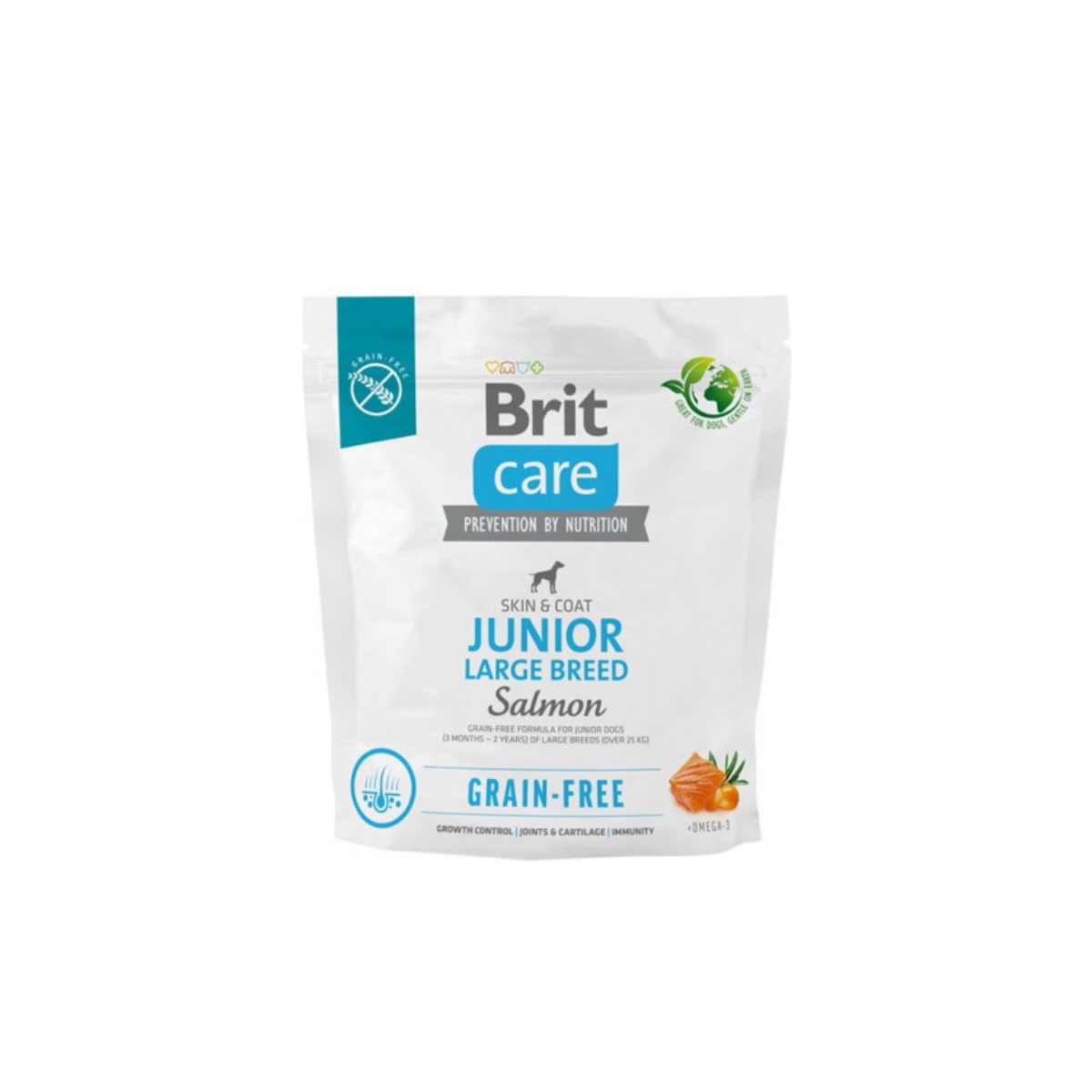 BRIT Care Puppy sausā barība kucēniem lasis/kartupeļi 1kg - Produkta attēls