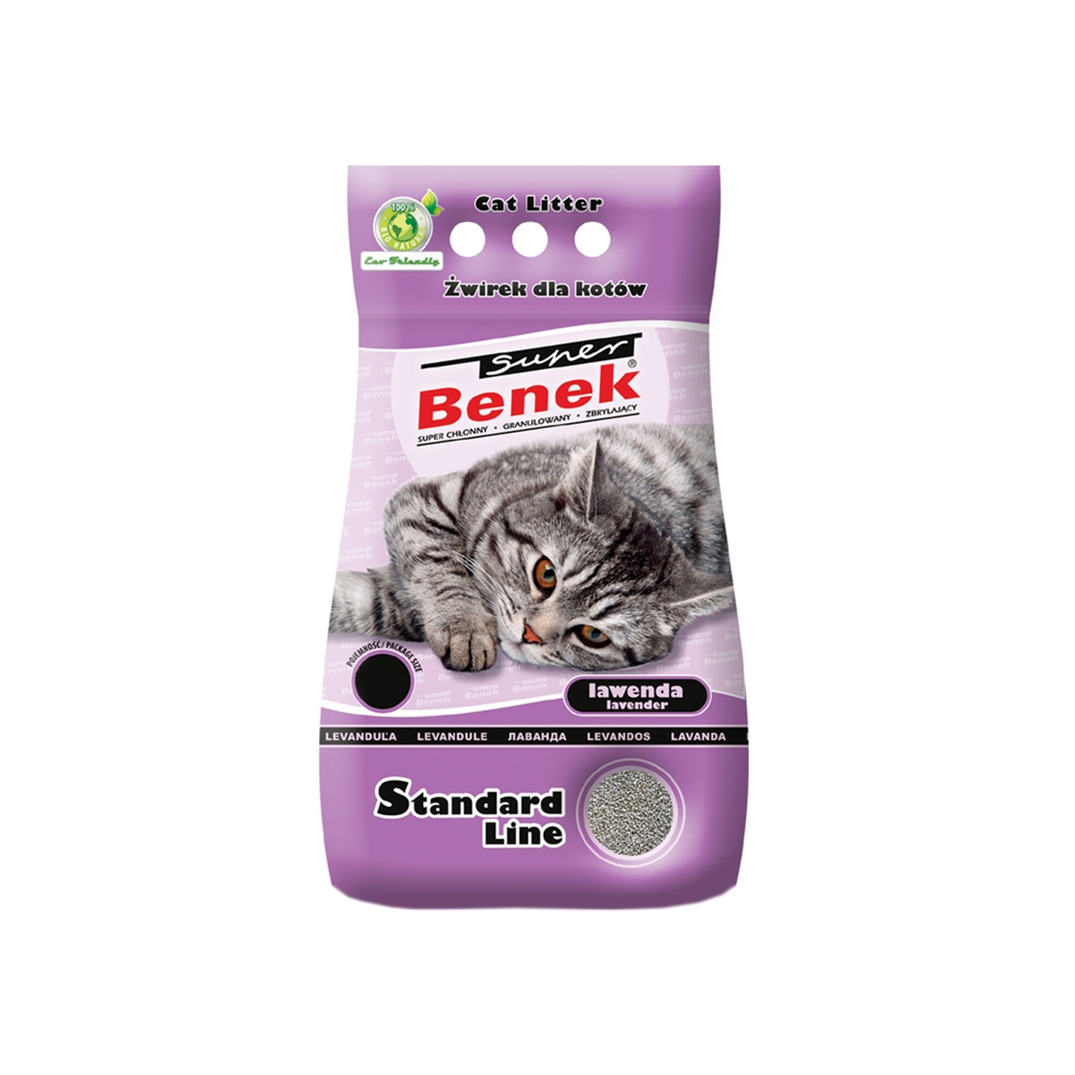 CERTECH Super Benek Standard pakaiši, lavanda, 10 l