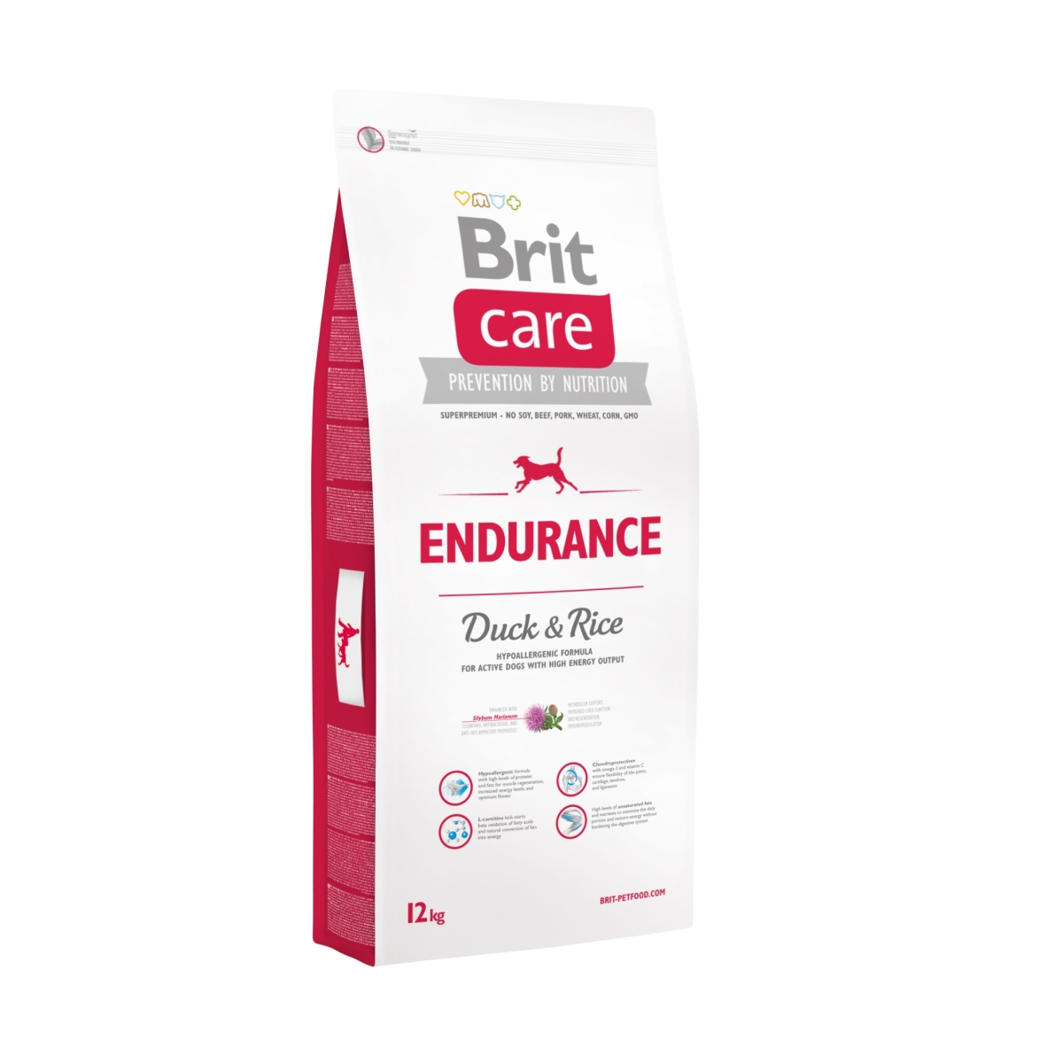 BRIT Care Endurance sausā barība suņiem pīle/rīsi 12kg - Produkta attēls