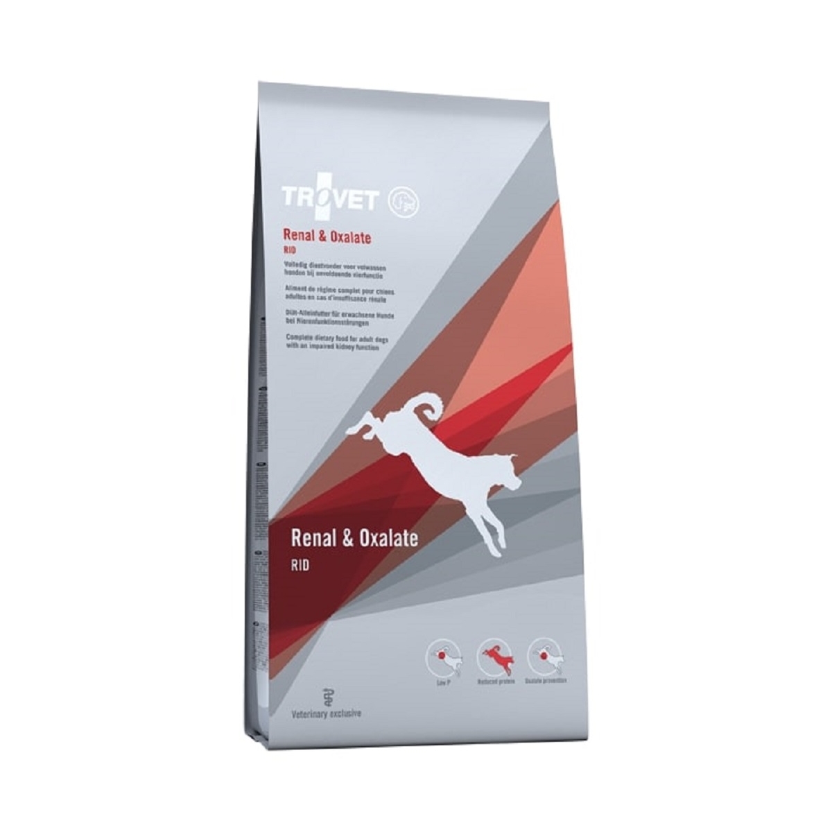 TROVET Renal & Oxalate sausā barība suņiem, 3kg - Produkta attēls