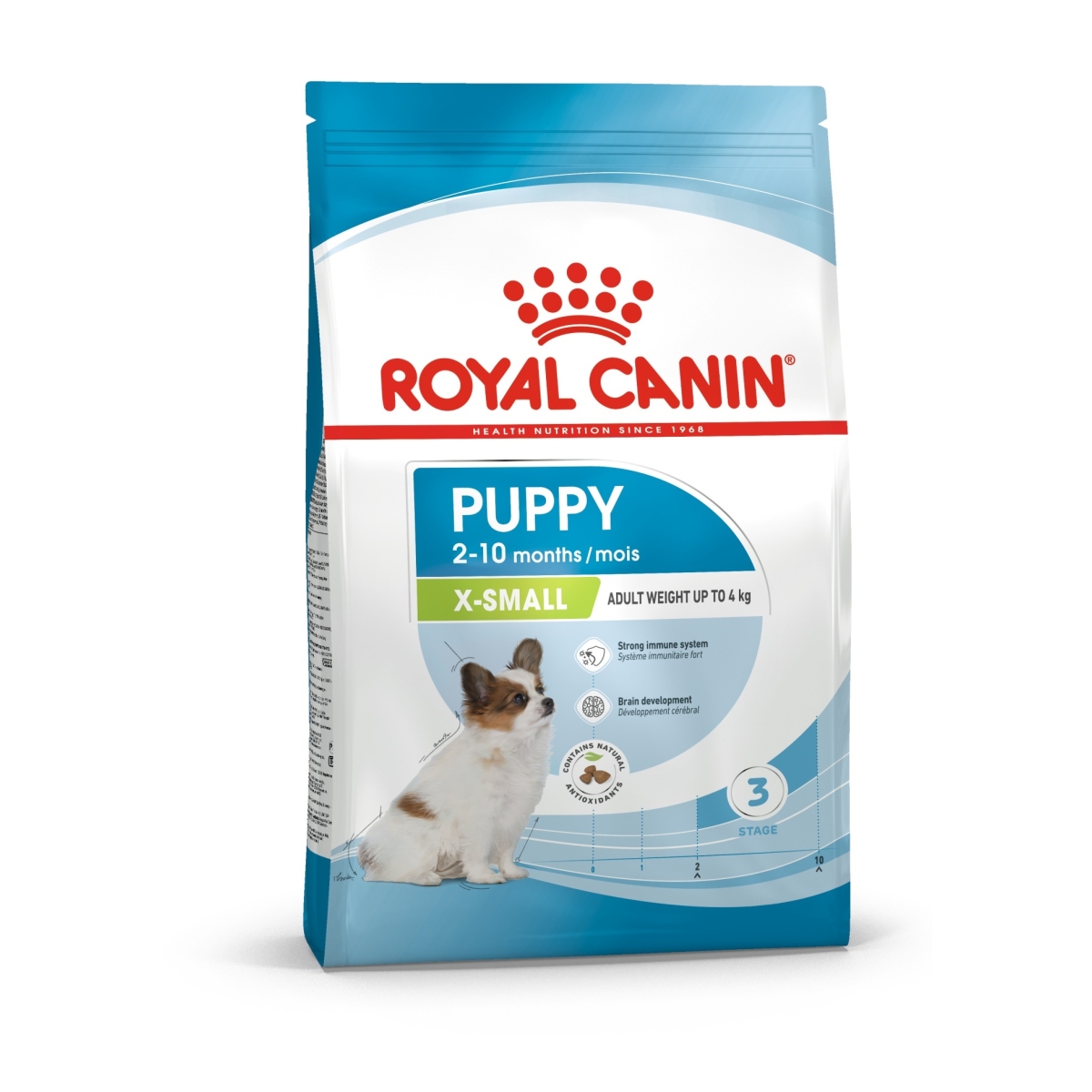 ROYAL CANIN X-Small sausā barība miniatūro šķirņu kucēniem, 500g - Produkta attēls