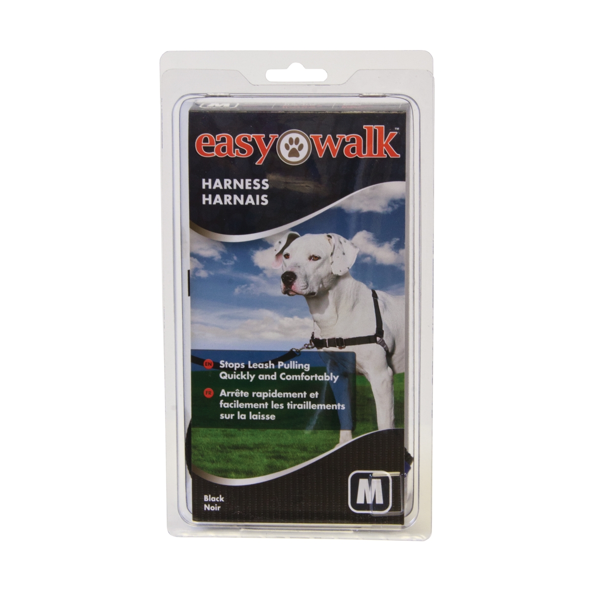 PetSafe Easy Walk krūšu siksna suņiem, M izmērs, melna - Produkta attēls