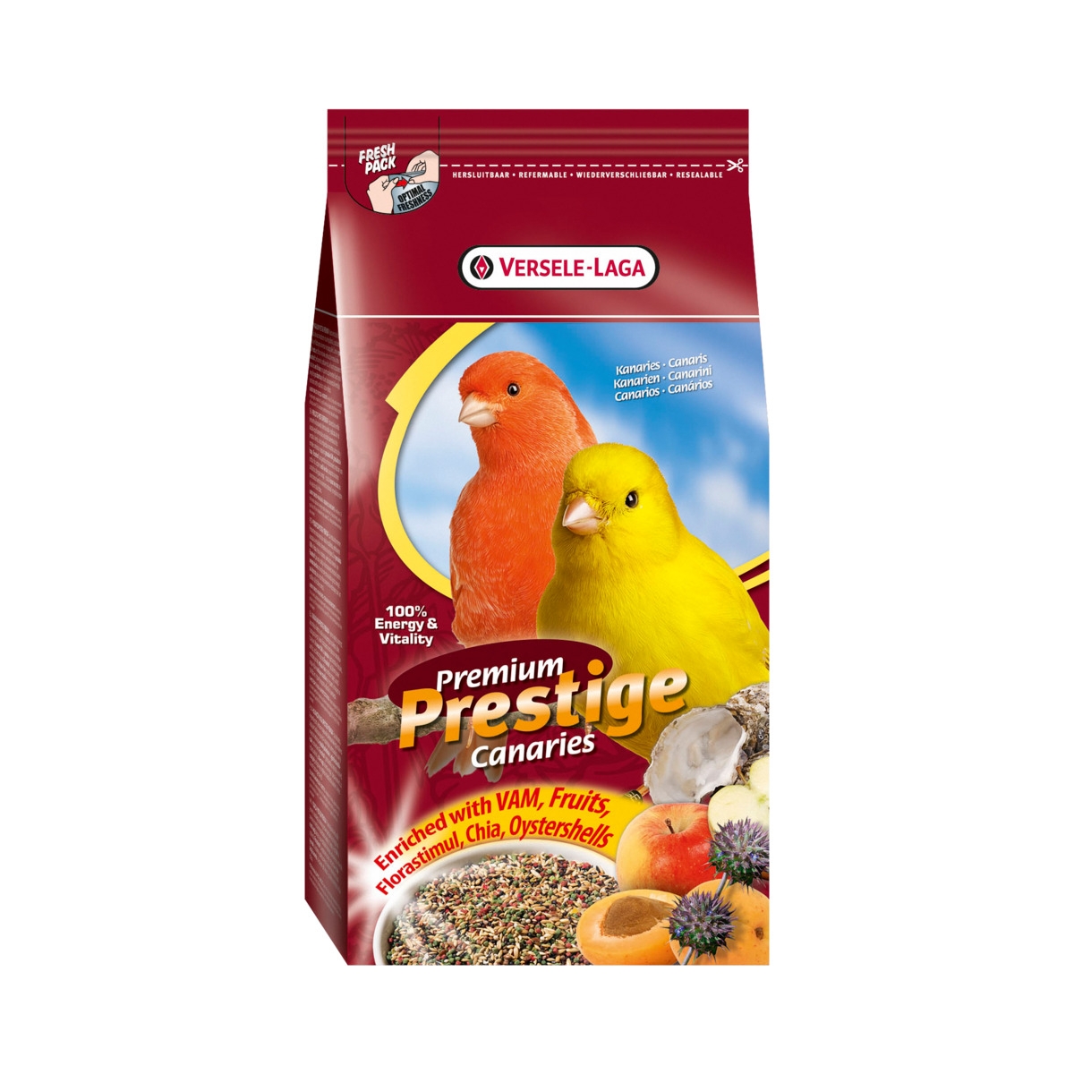 Versele-Laga Prem. Prestige Canaries barība putniem, 1 kg - Produkta attēls