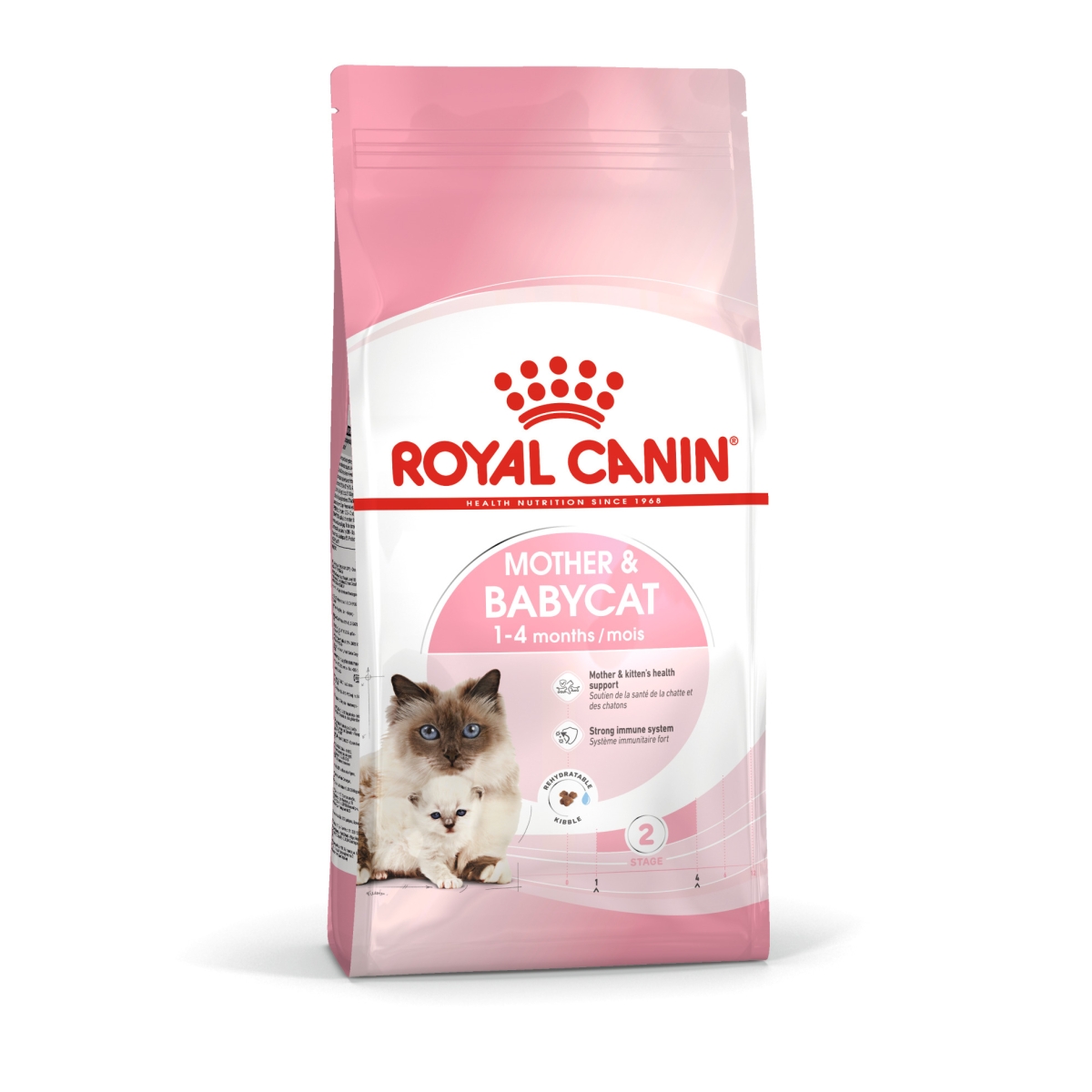 ROYAL CANIN Babycat sausā barība kaķenēm un kaķēniem, 2kg - Produkta attēls