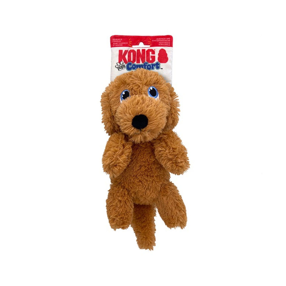 KONG Comfort Pups Goldie M rotaļlieta suņiem - Produkta attēls 1