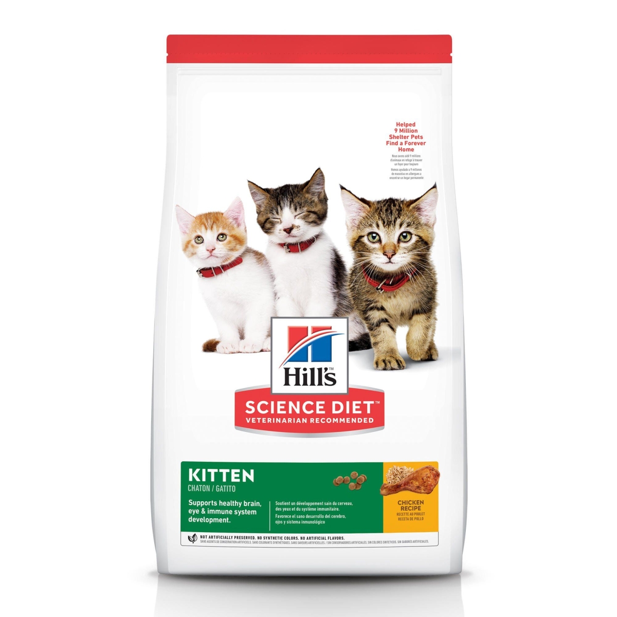 HILL'S SP Kitten sausā barība kaķēniem, vista, 7kg - Produkta attēls