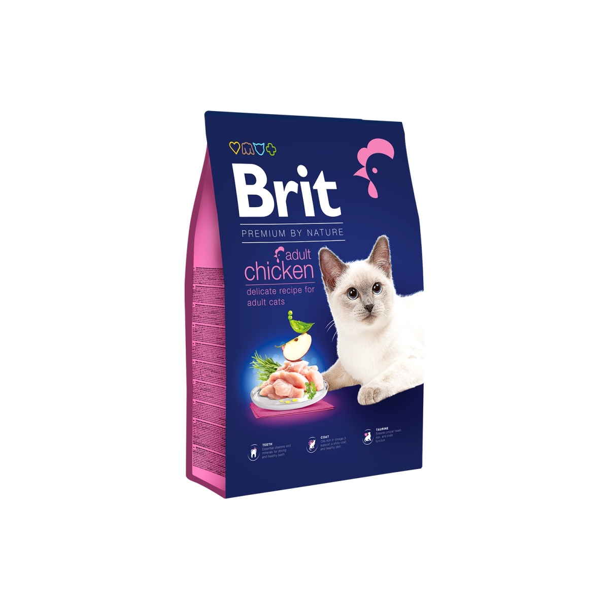 BRIT Premium sausā barība kaķiem, vista, 300g - Produkta attēls