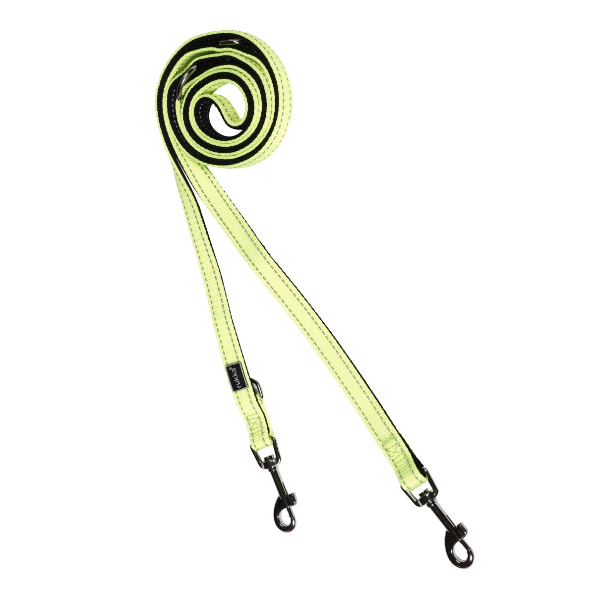 Rukka pavada Form Neon Multi, 15 mm/200 cm, neona dzeltens - Produkta attēls