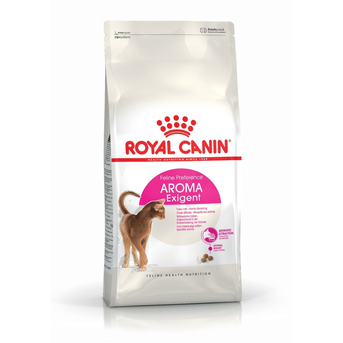 ROYAL CANINE Aroma Exigent sausā barība kaķiem, 400g - Produkta attēls