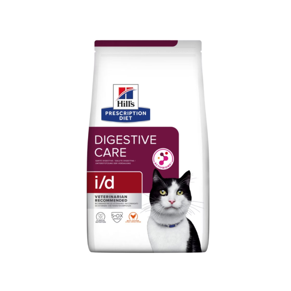 HILL'S PD i/d Digestive sausā barība kaķiem, vista, 3kg - Produkta attēls