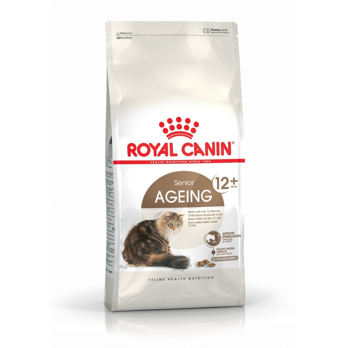 ROYAL CANIN Senior +12 sausā barība kaķiem, 2kg - Produkta attēls