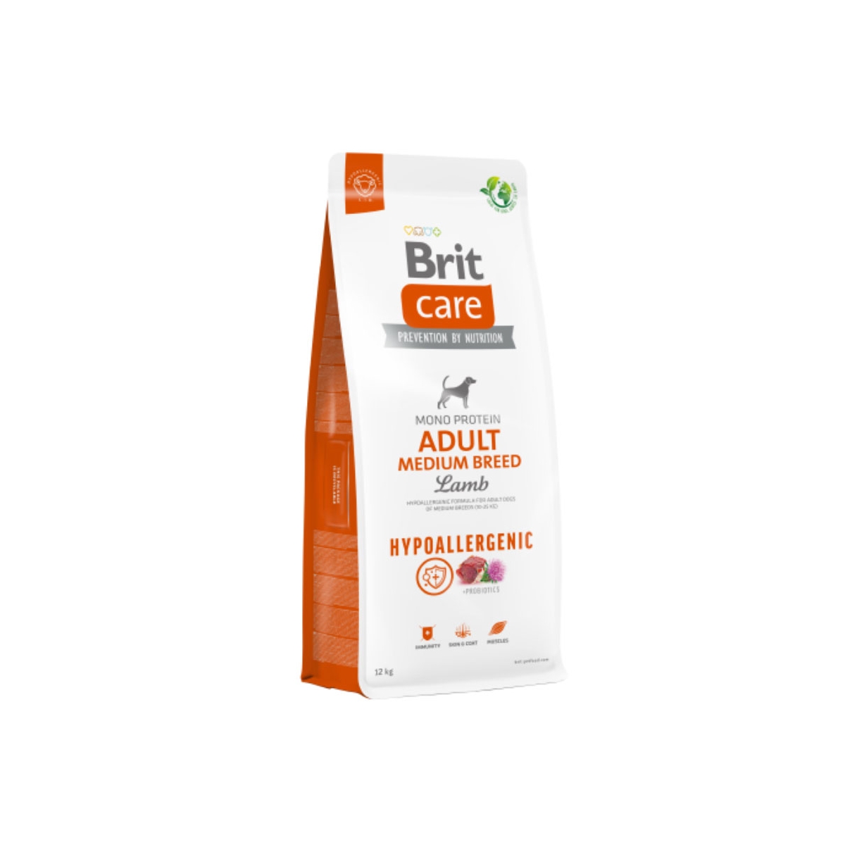 BRIT Care Medium sausā barība vidējo šķirņu suņiem jērs/rīsi 12 kg - Produkta attēls