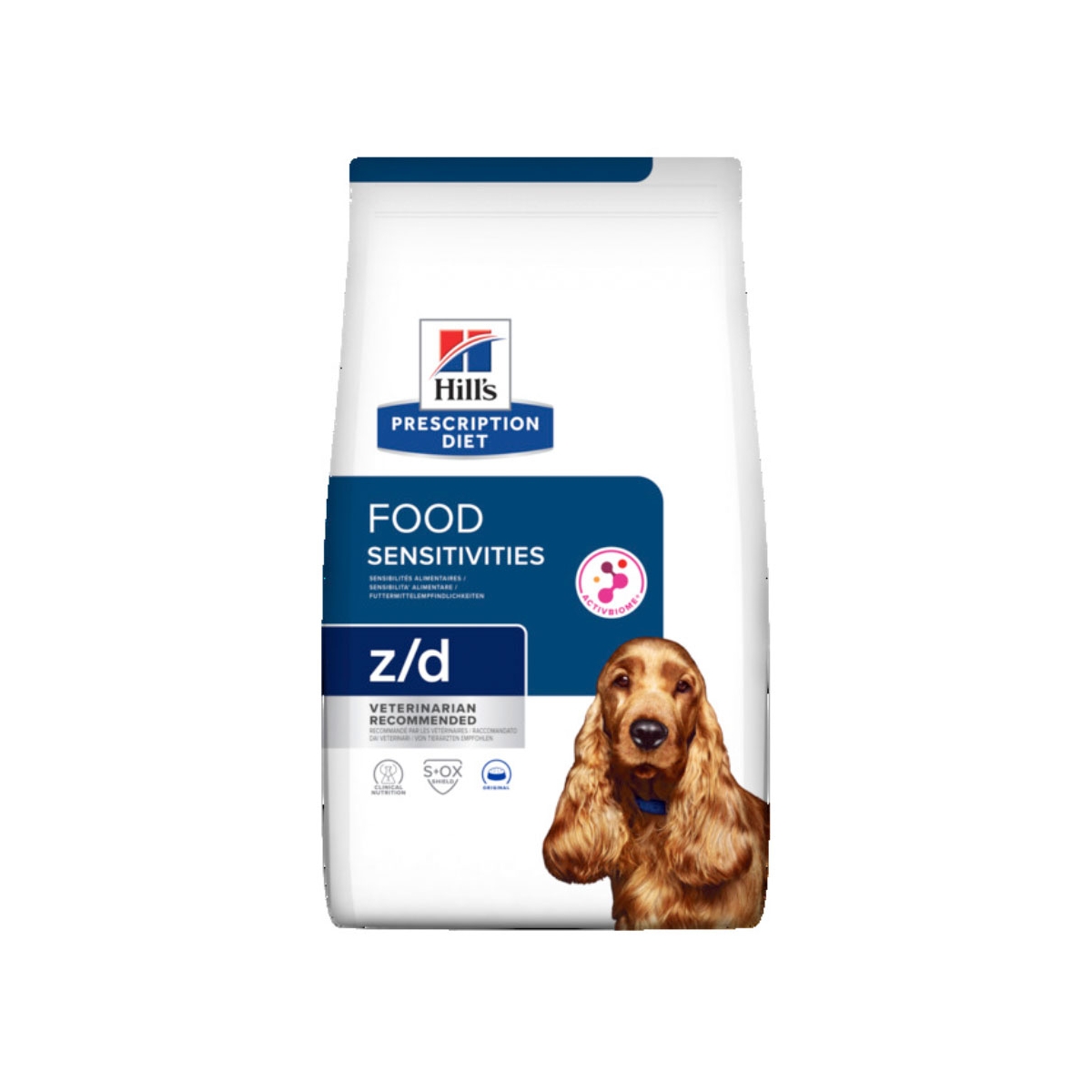 HILL'S PD z/d Food Sensitivities sausā barība suņiem, 3kg - Produkta attēls