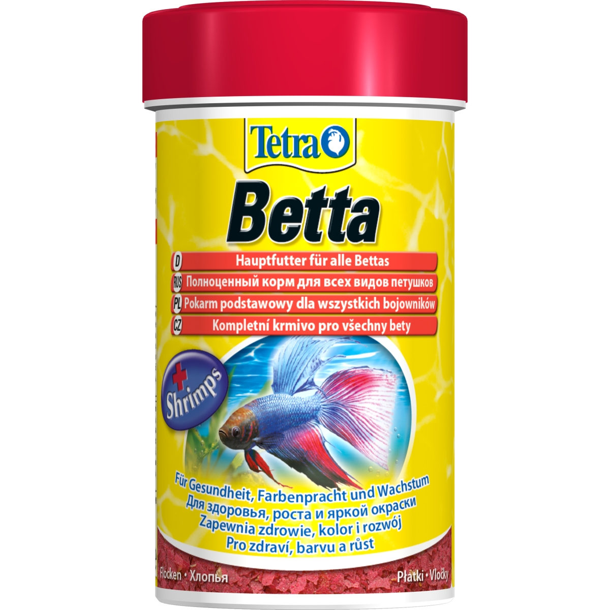 Tetra Betta barība-pārslas cīnītājzivtiņām, 100ml - Produkta attēls